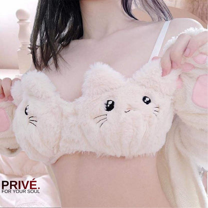 Peluş İç Çamaşırı Seti